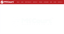 Desktop Screenshot of mccourtmfg.com